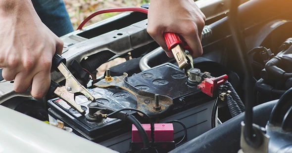 Fast and reliable jump start service for dead car batteries.
