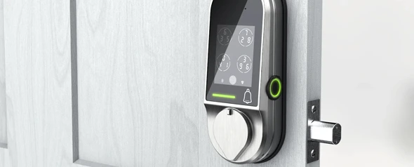 Seamless smart lock integration with modern security systems.